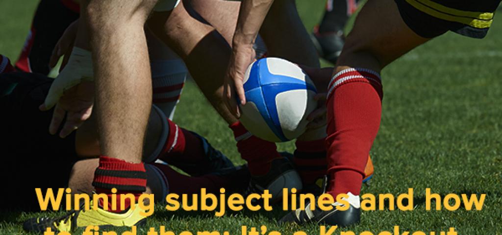 Winning subject lines and how to find them: It’s a Knockout